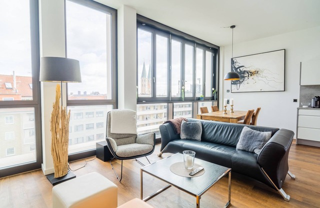 Panorama Bliss - Luxus Apartment in Braunschweig's Altstadt