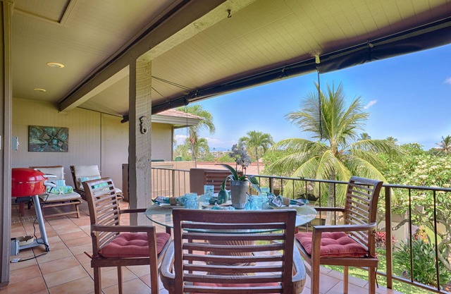 PANORAMIC CORNER OCEAN & GOLF VIEWS in Kaanapali, 1200 sq ft 1BR