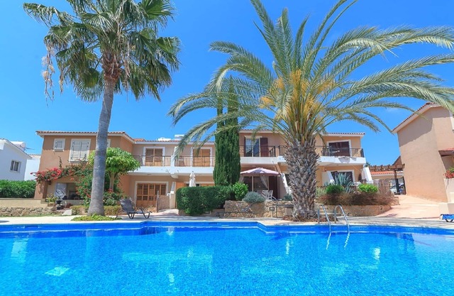 Paphos coastal villa with swimming pool