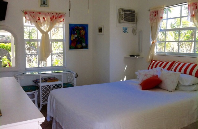 Paradise on miles of white sandy beach and turquoise sea, private and secure.