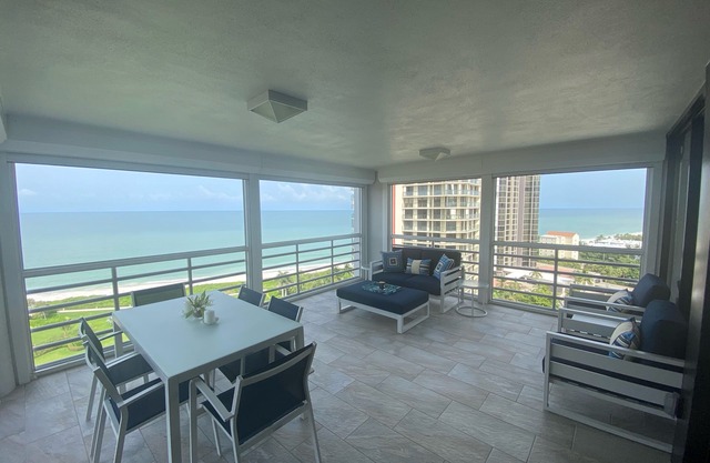 Park Shore 17th floor gulf facing 3 bedroom condo