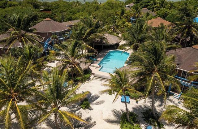 Partial Ocean View Suite at Oceanfront Resort in Belize