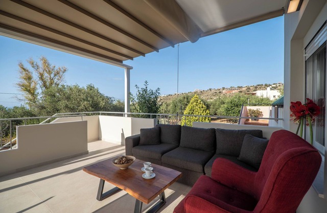 Peaceful Cretan House with Outdoor Space, Wi-Fi, and Family-Friendly Comforts