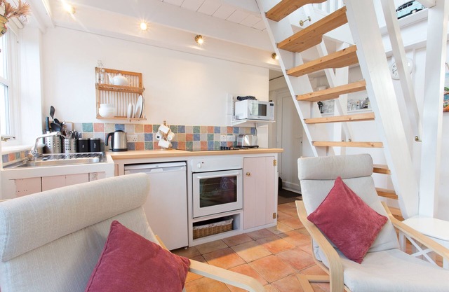 Peaceful retreat with sea views.