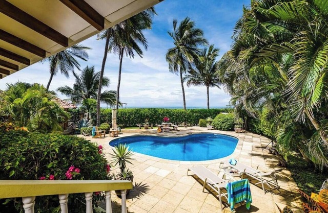 Pedacito de Cielo is a peaceful, beachfront 2BR villa with a private pool and unbeatable sunsets.