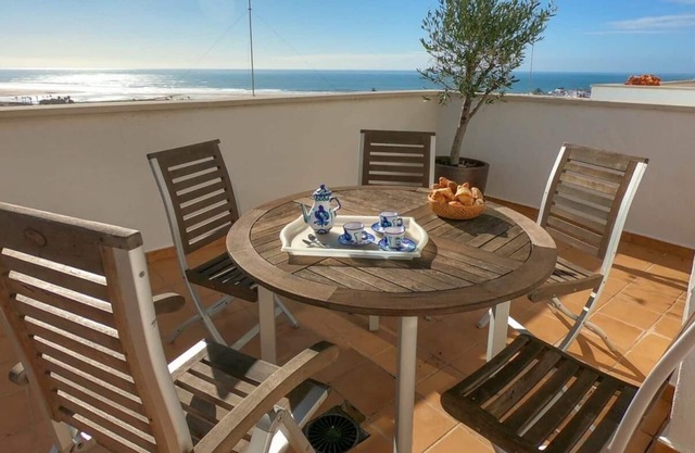 Penthouse-apartment with large terrace and stunning sea view