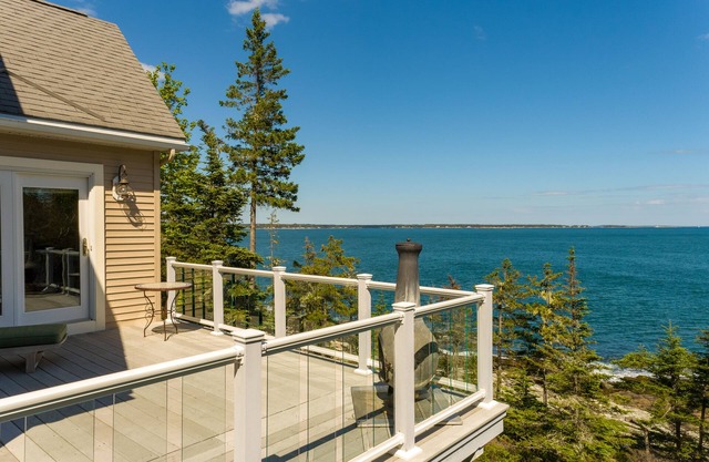 Perched atop the Rocky Coast of the Atlantic Ocean with Stunning Views.