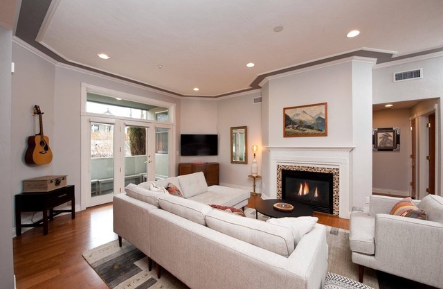 Prime Downtown Stay | Luxury 3BR Condo Steps from Main + Arcade
