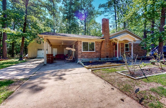 Private and serene lake-view home with beach access