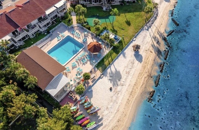 Private Beach Condo in St Pete at Bermuda Bay Beach!