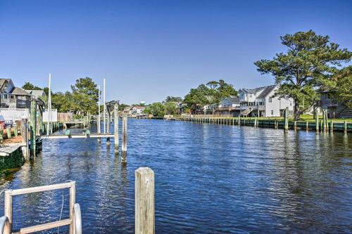 Private Boat Dock Fun OBX Family Getaway with Deck