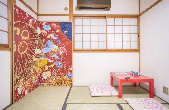Private Comfortable tatami room with Japanesestyle art someya/Kyoto Kyōto