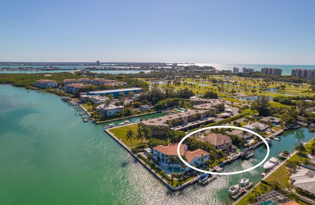 Private Longboat Key House on Water