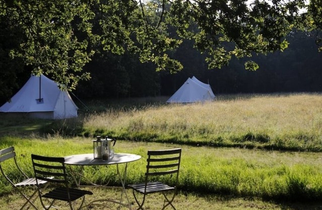 Private Luxury Campsite in Woodland Meadows.