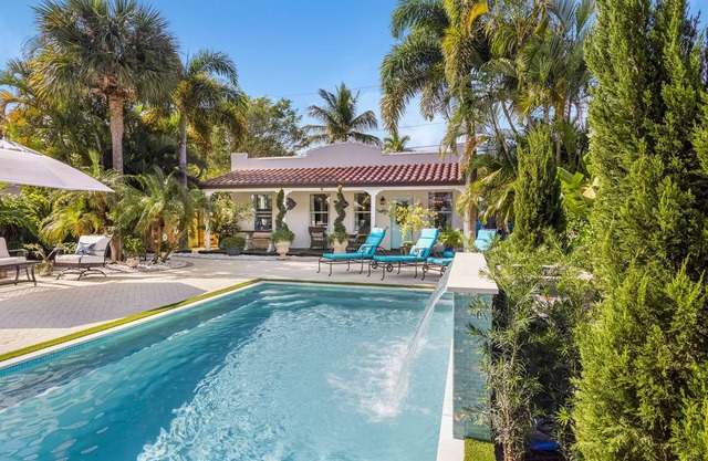 Private Oasis 1 Mile to Beach Heated Pool