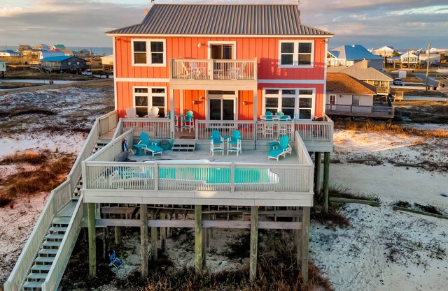 Private Pool, Gulf View Beach House - Wave Loudest