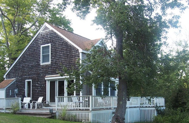 Private sanctuary on Maine coastal island.