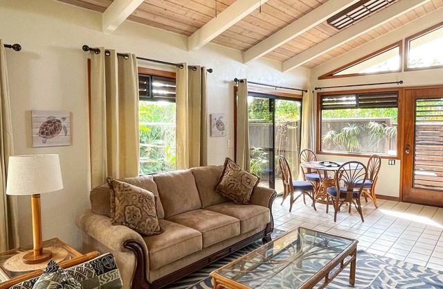 Private & Serene Cottage Poipu Beach TVNC #4209