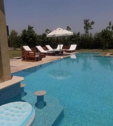 Private villa at a gated community