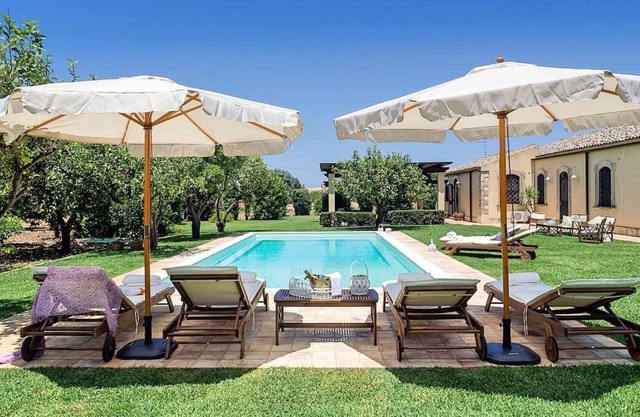 Private villa with a swimming pool