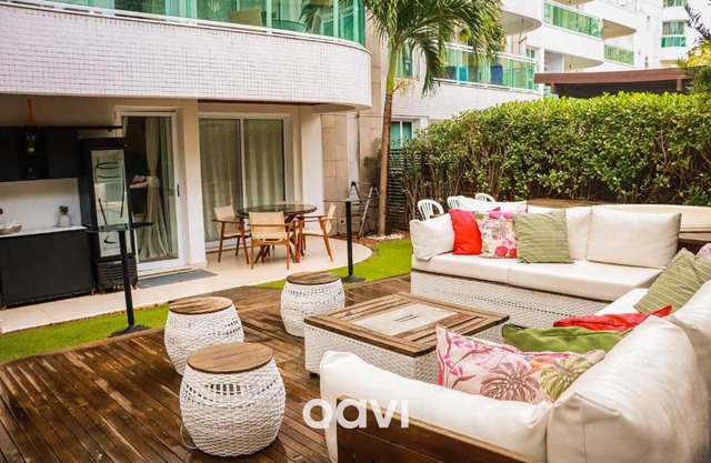 Qavi - Flat com Jacuzzi em Resort Beira Mar Cotovelo #InMare7