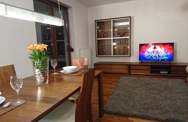 Quiet and spacious apartment with garage option