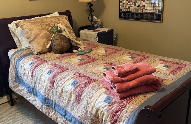 Quiet restful nights. Two bedroom. 1bath