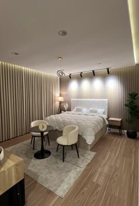 Quite studio with smart entry