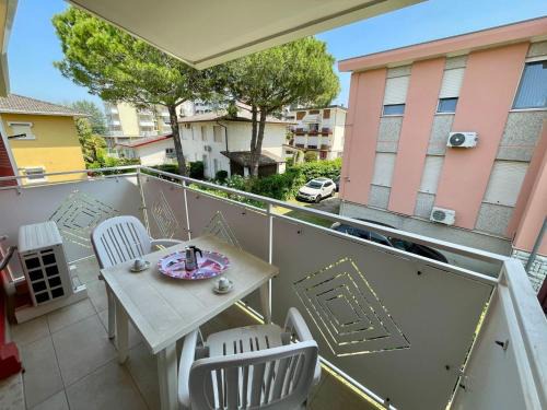 Renovated apartment with bright balcony