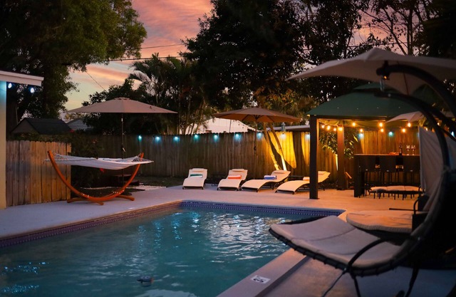 Relax at Serenity – Heated Pool Spa WIFI BBQ Near Beach