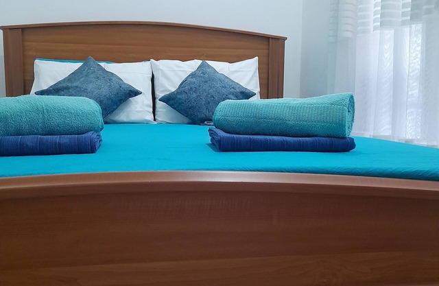 Relax in Air Con Room at Sea Side Resort Negombo, 1 minutes walk to the beach.