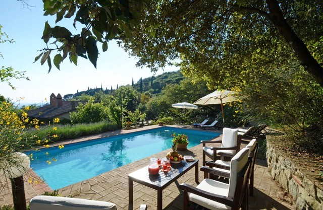 Renovated medieval-style stone wooden made villa saltwater pool family friendly