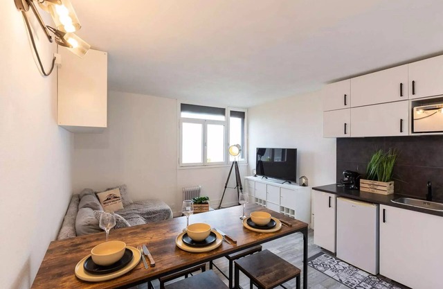 Renovated studio at the foot of the ski slopes-PLA D'ADET-