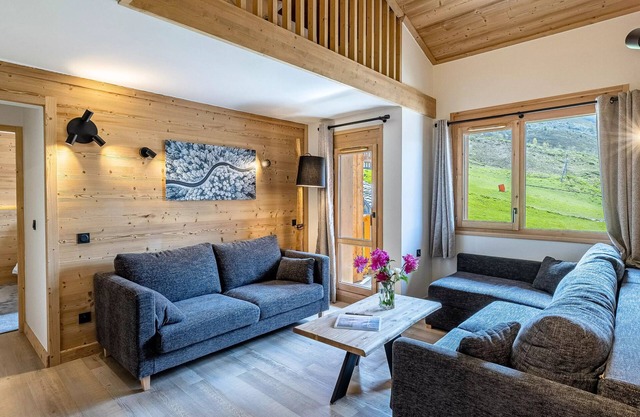 Residence W 2050 Belle Plagne - 4 Room Duplex Apartment 8/10 People with Sauna - Saturday