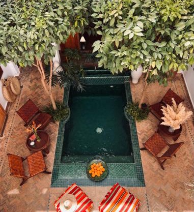 Riad privé Sadaka Bassin Rooftop
