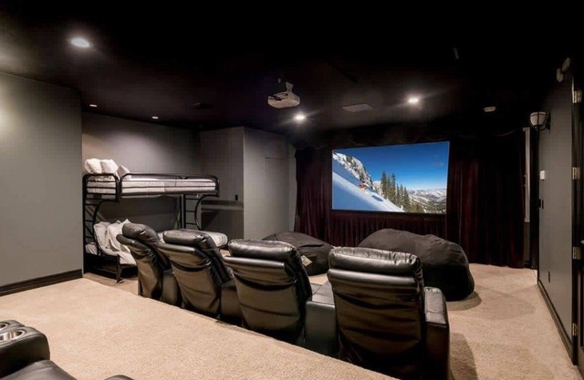 Riviera Retreat in Salt Lake with Private Hot Tub and Theater
