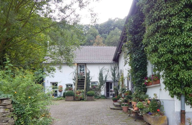 Romantic ground-floor apartment for 2 people