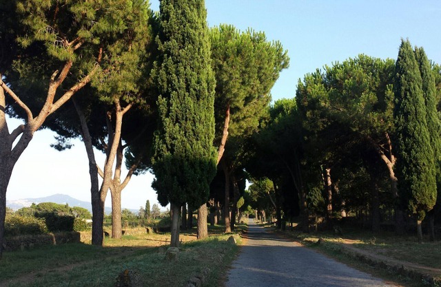 Rome apartment with a park