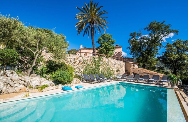 Rural finca in the mountain Es Rafal with pool