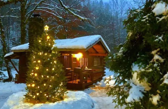 Rustic Log Cabin #5 - "Escape"