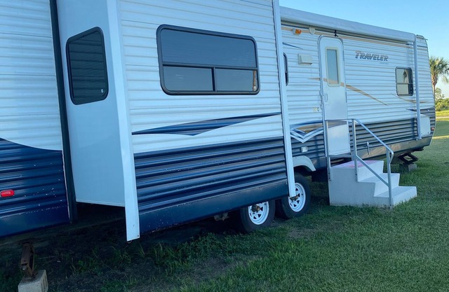 RV 1 of 2 on Canal and 1/2 mi from Beach (Private Lot)