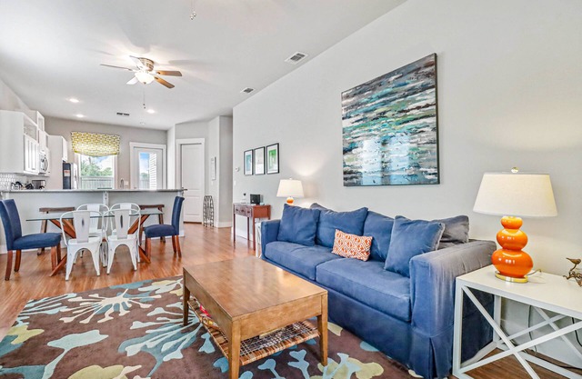 Sailhouse home with private beach, fishing pier, covered decks, & shared pool