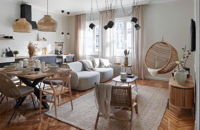 Scandinavian Art 3-BDR Apartment