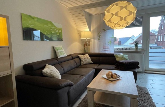 Schöne Oberwohnung Sandfloh in strandnaher Lage