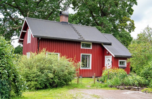 Schwedenhaus, Naturnah, 5pers, 2 Schlafzi, Freewifi, Garten