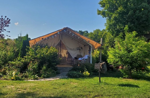 Scottland Yard Farm's Honey Suckle Family Glamping Tent