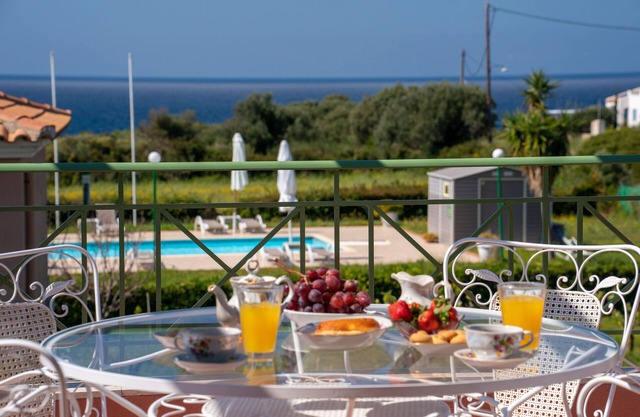 Sea view Private Pool 2-bedroom Luxury villa Cleo with Spa bath near the beach.