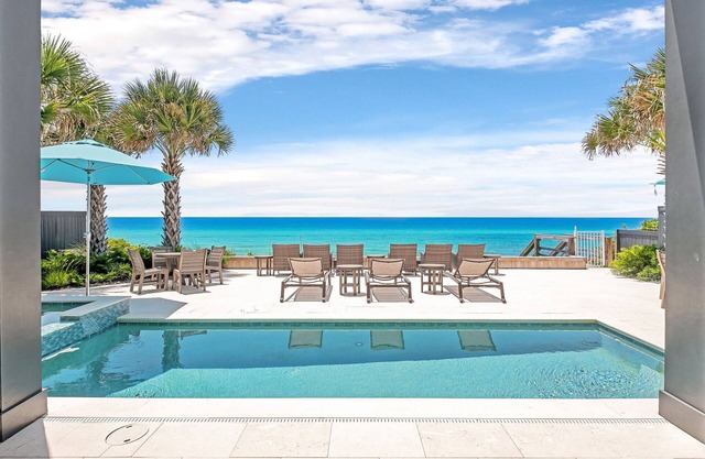 Seaside Serenity|Gulf Front|Private Beach Access|Private Pool