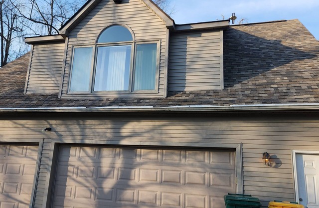 Secluded mother in law suite above garage with 2 private entrances