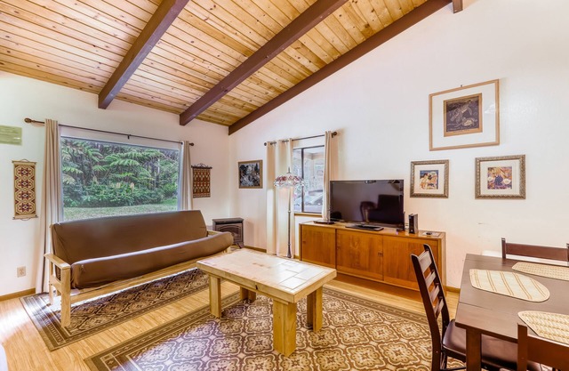 Serene property with nature walk, meditation spot & enclosed gardens